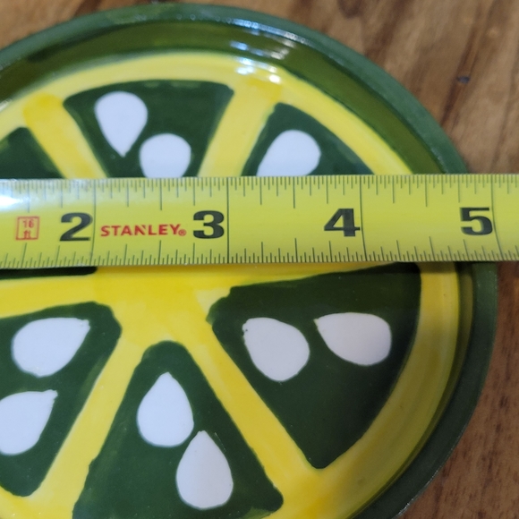 4 piece handpainted lime themed tequila set - Picture 6 of 11